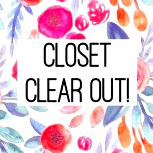 Closet Clean Out!
